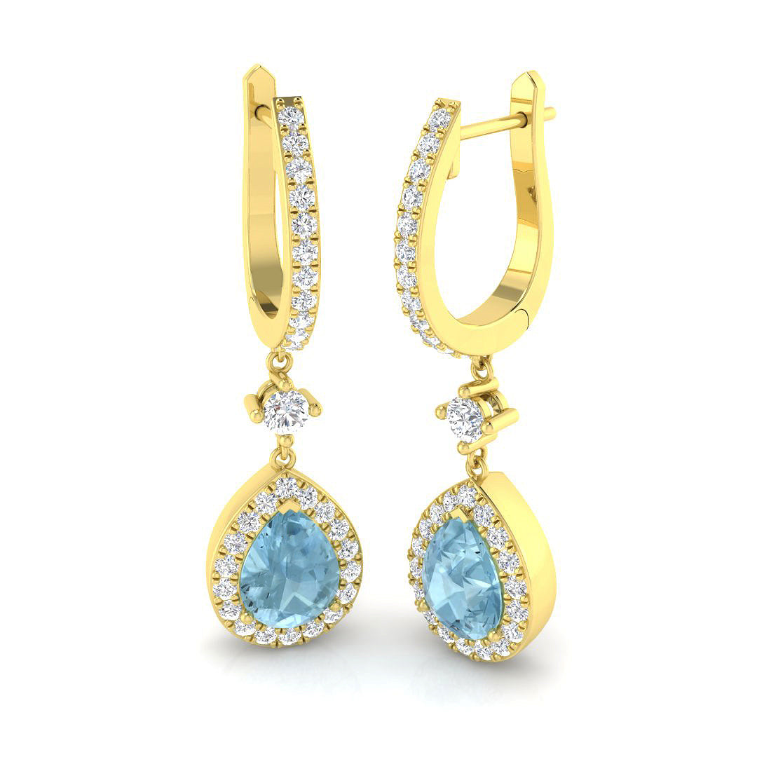 SE6591 — Earrings - 9k Yellow Gold