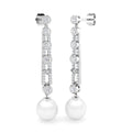 SE6592 — Earrings - 9k White Gold