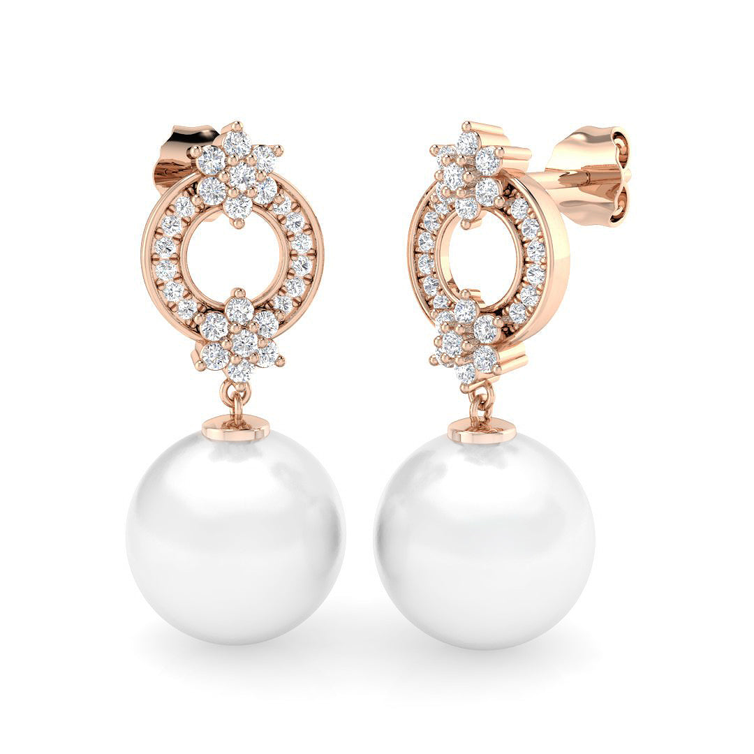 SE6593 — Earrings - 9k Rose Gold