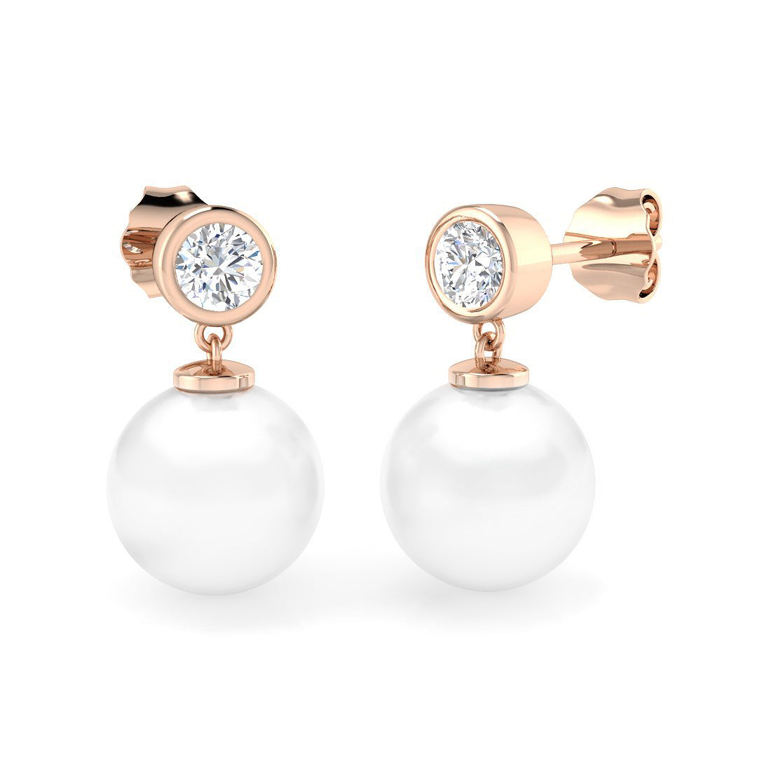 SE6594 — Earrings - 9k Rose Gold