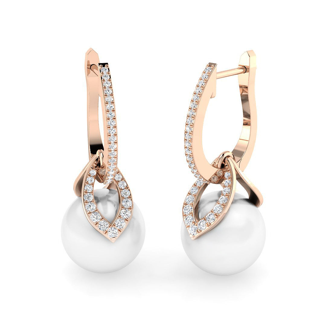 SE6596 — Earrings - 9k Rose Gold