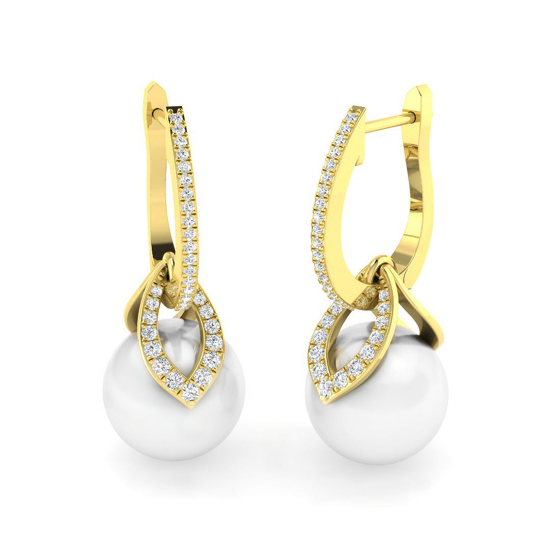 SE6596 — Earrings - 9k Yellow Gold