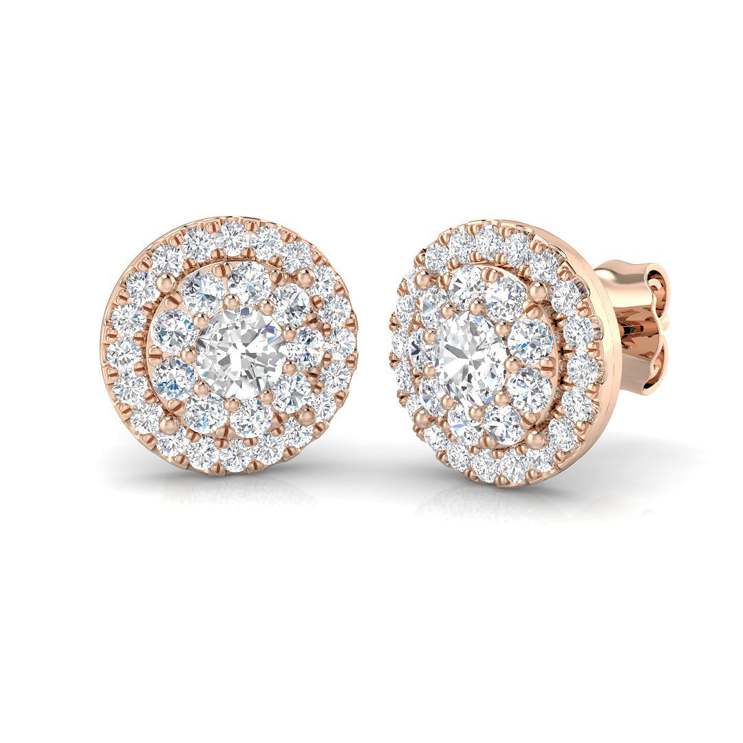 SE6597 — Earrings - 9k Rose Gold
