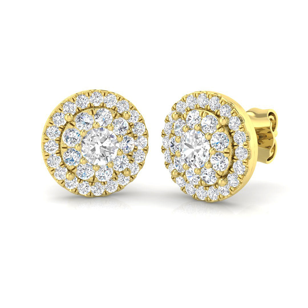 SE6597 — Earrings - 9k Yellow Gold