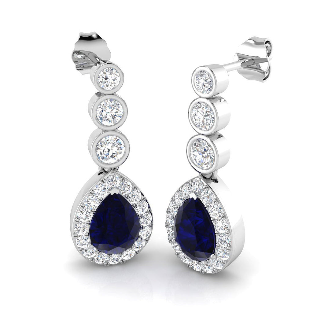 SE6601 — Earrings - 9k White Gold