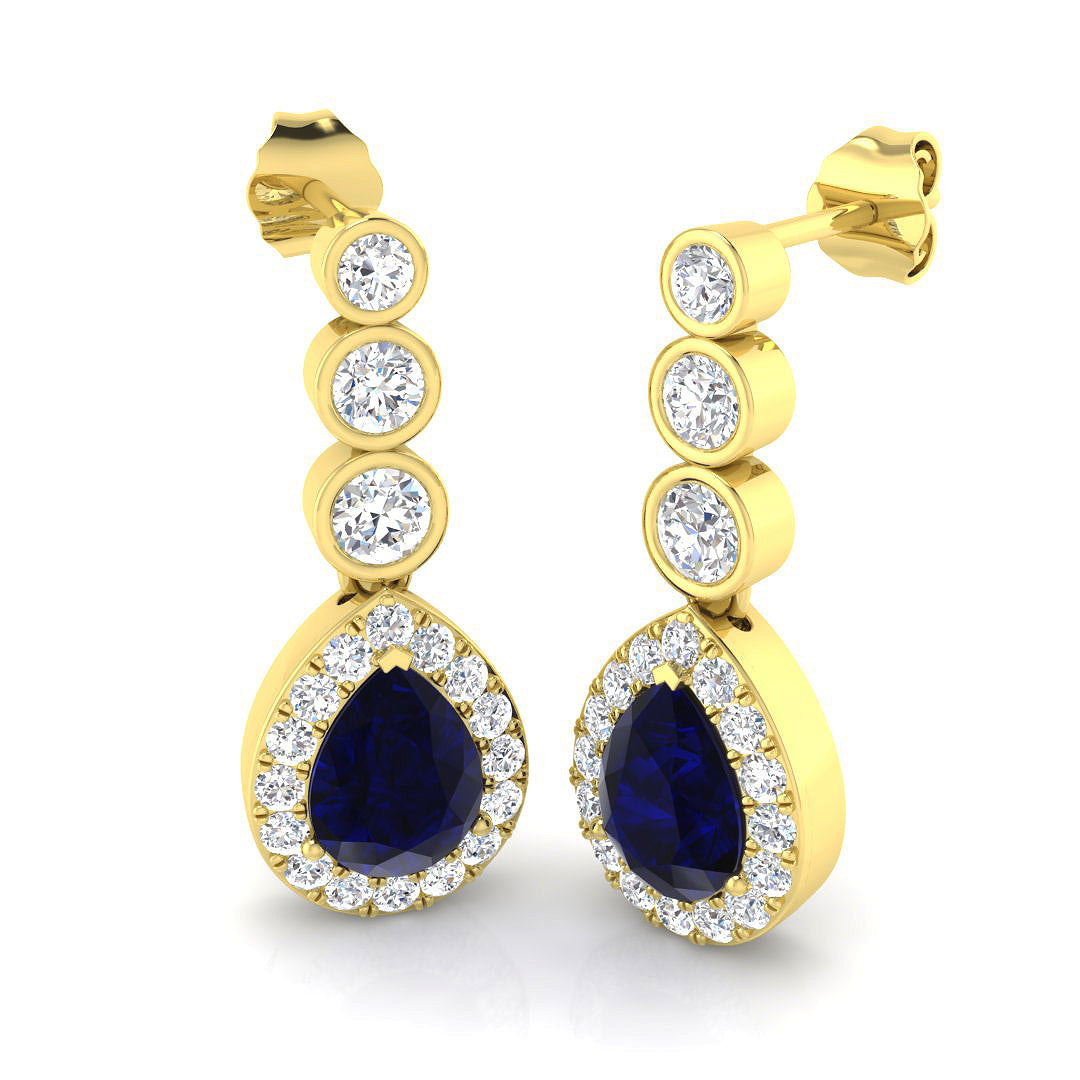 SE6601 — Earrings - 9k Yellow Gold