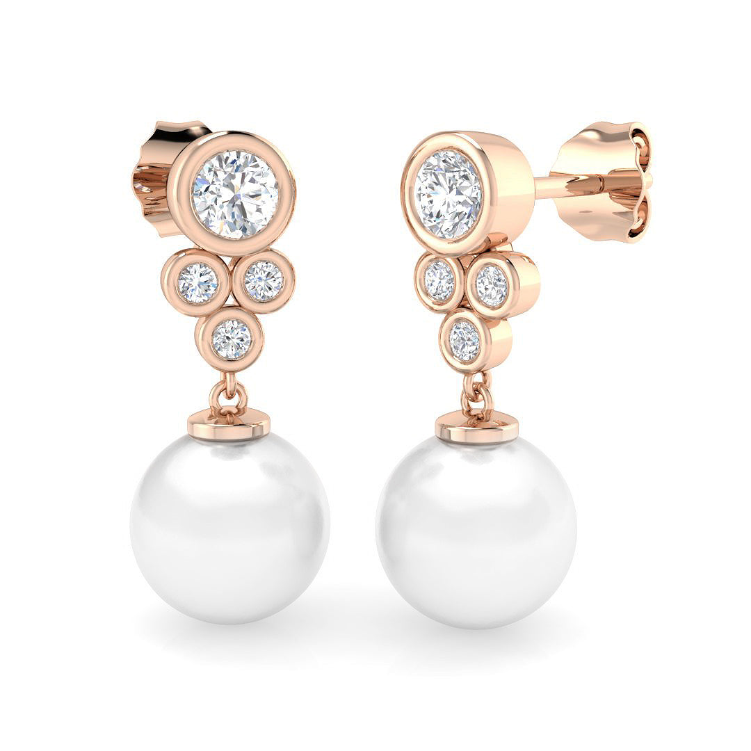 SE6605 — Earrings - 9k Rose Gold
