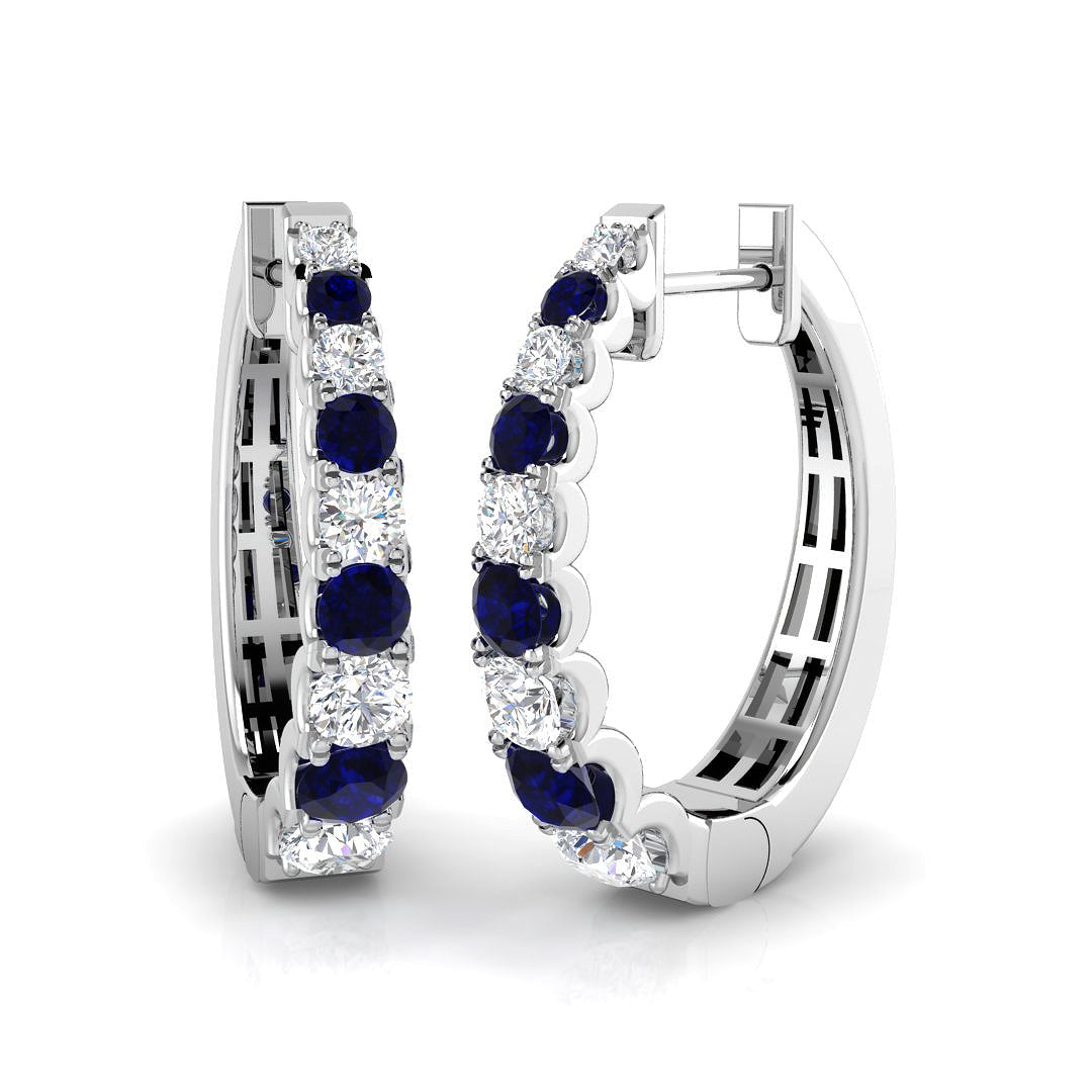 SE6606 — Earrings - 9k White Gold