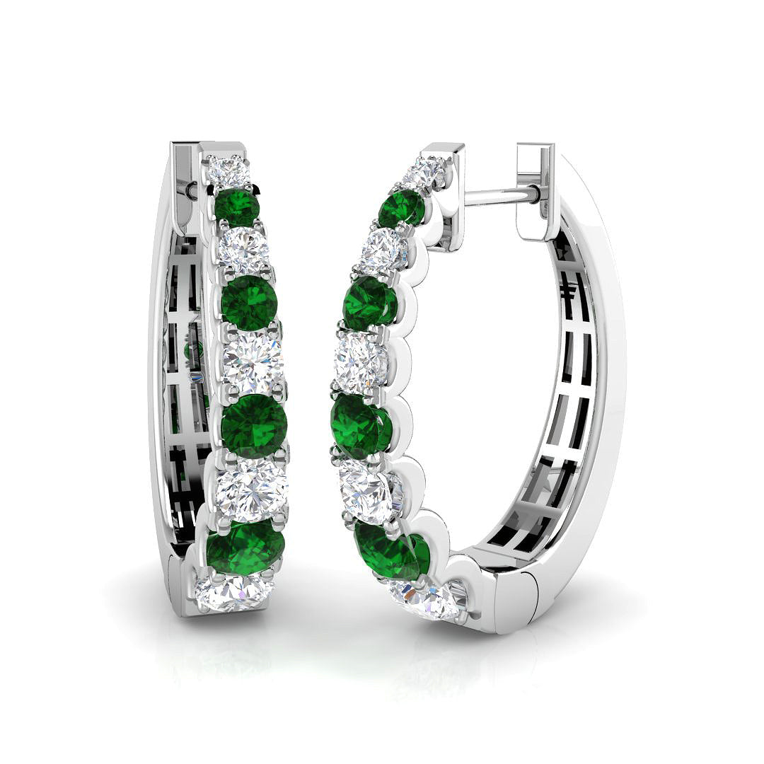 SE6606 — Earrings - 9k White Gold