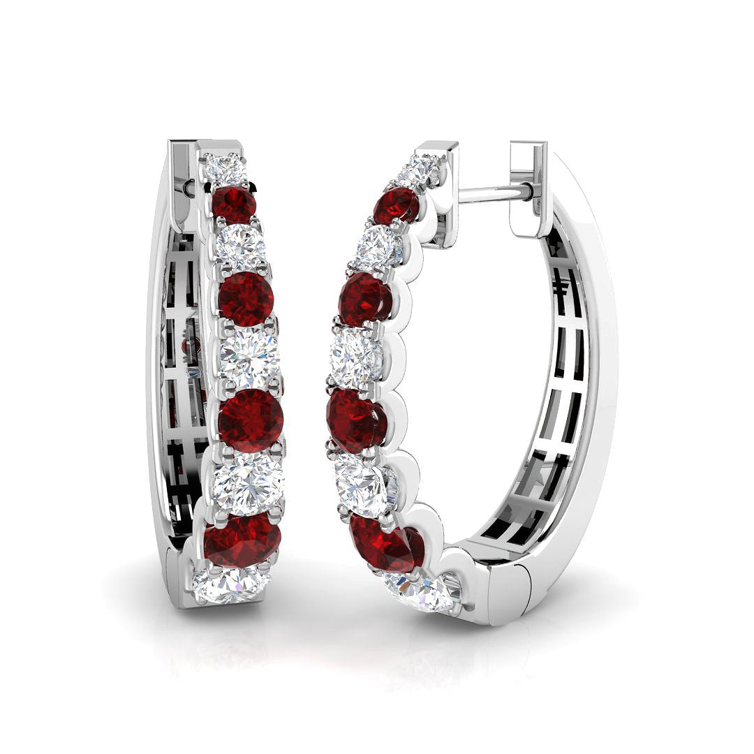 SE6606 — Earrings - 9k White Gold