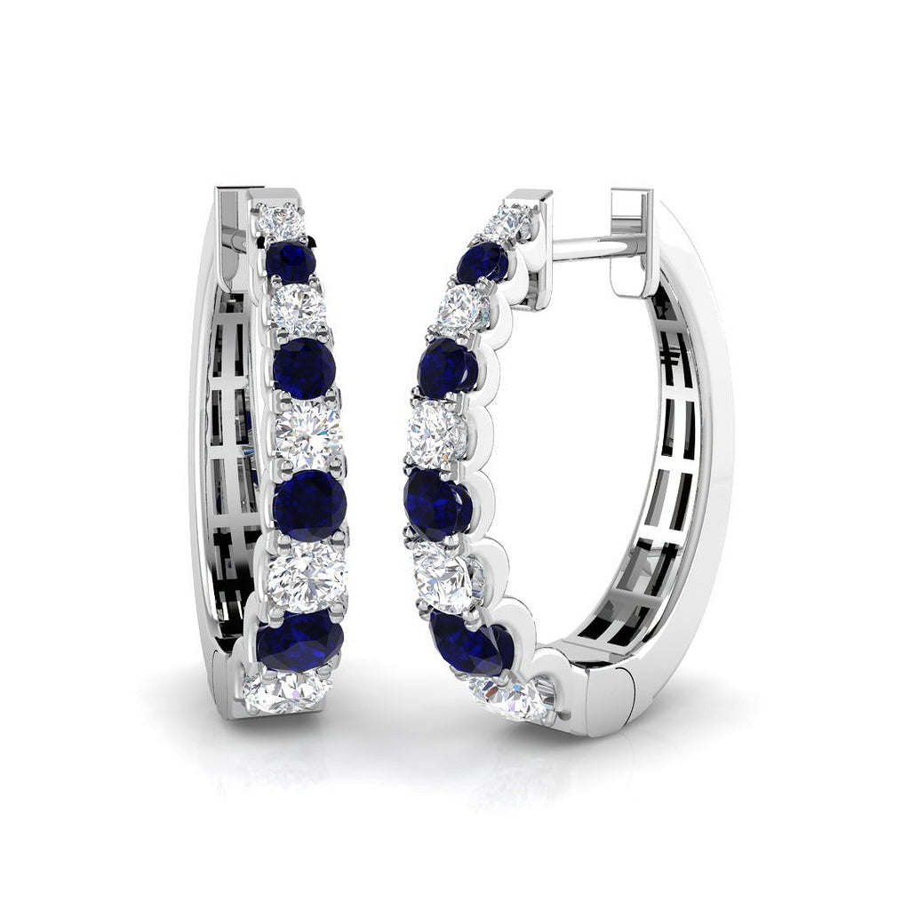SE6607 — Earrings - 9k White Gold