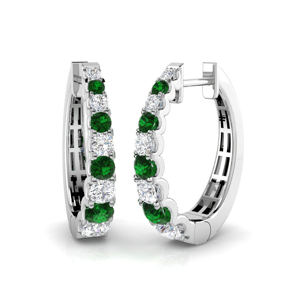 SE6607 — Earrings - 9k White Gold
