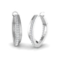 SE6608 — Earrings - 9k White Gold