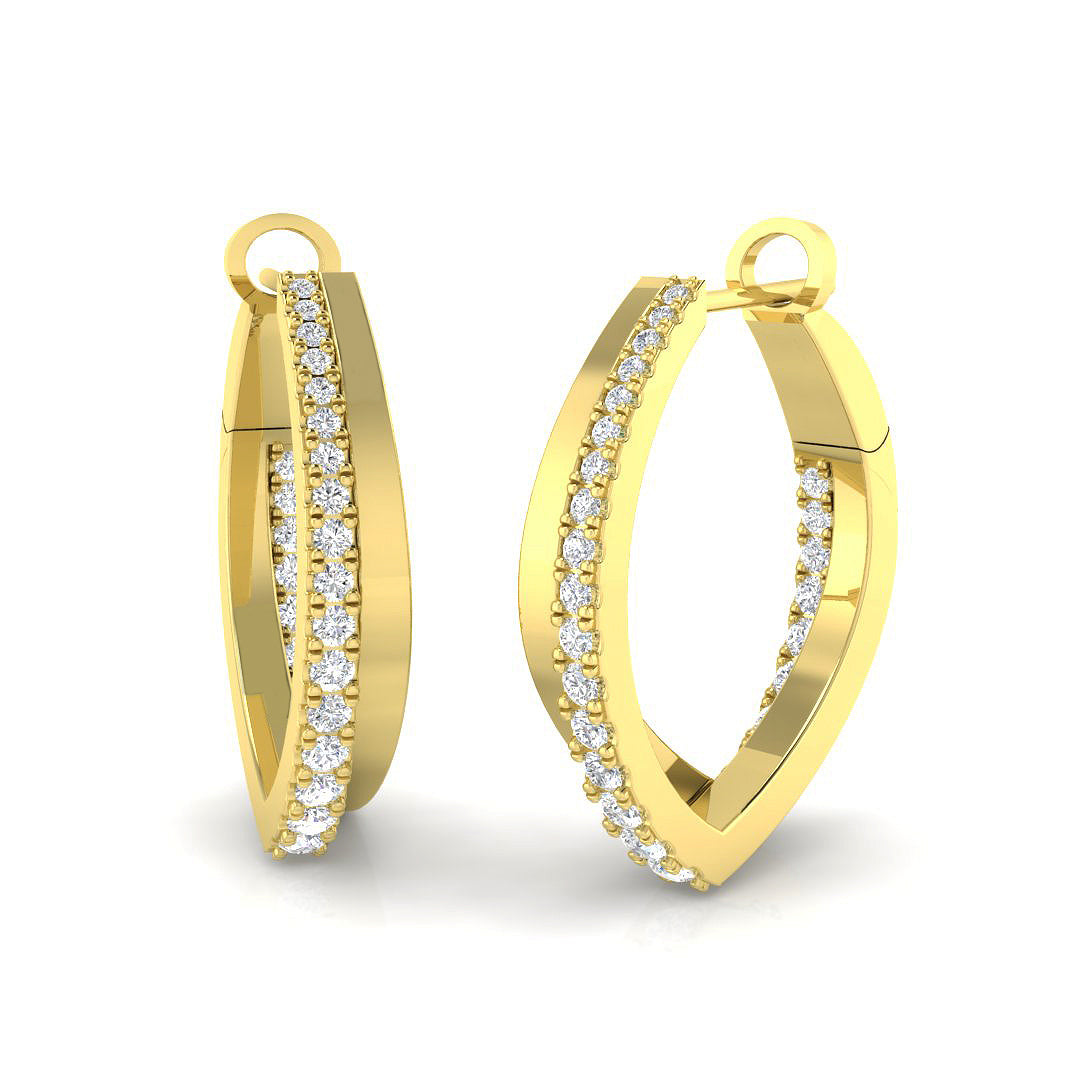SE6608 — Earrings - 9k Yellow Gold