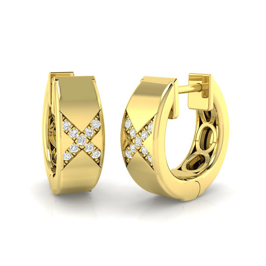 SE6611 — Earrings - 9k Yellow Gold