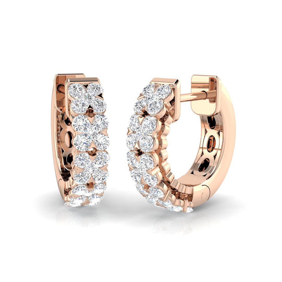 SE6612 — Earrings - 9k Rose Gold