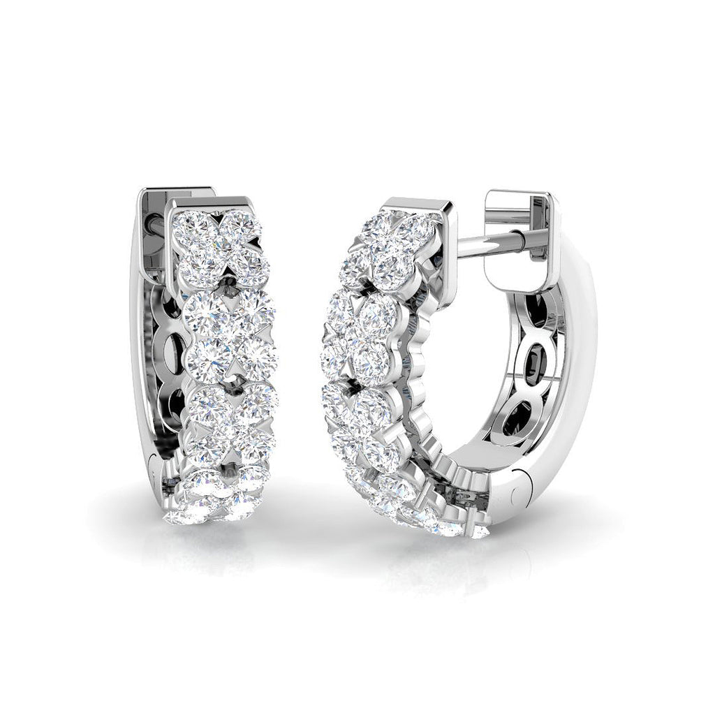 SE6612 — Earrings - 9k White Gold