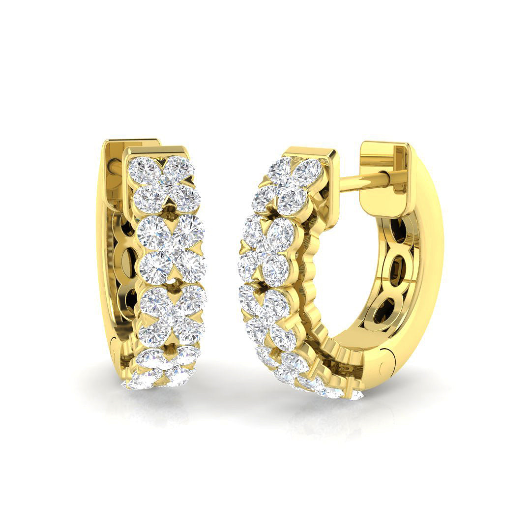 SE6612 — Earrings - 9k Yellow Gold