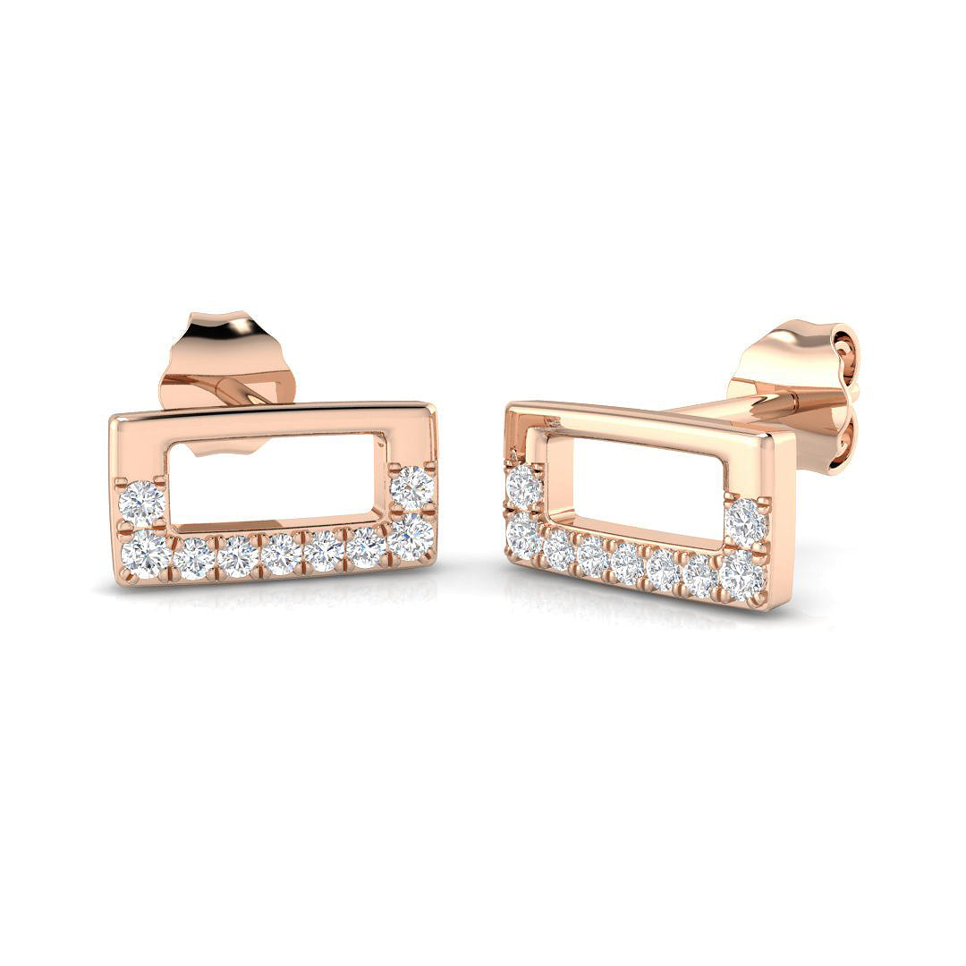 SE6615 — Earrings - 9k Rose Gold