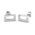 SE6615 — Earrings - 9k White Gold