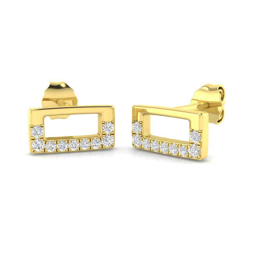 SE6615 — Earrings - 9k Yellow Gold
