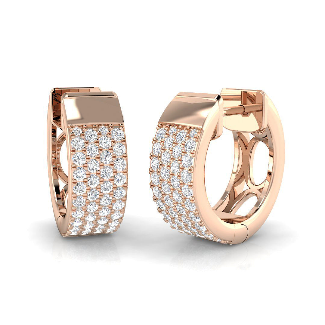 SE6617 — Earrings - 9k Rose Gold