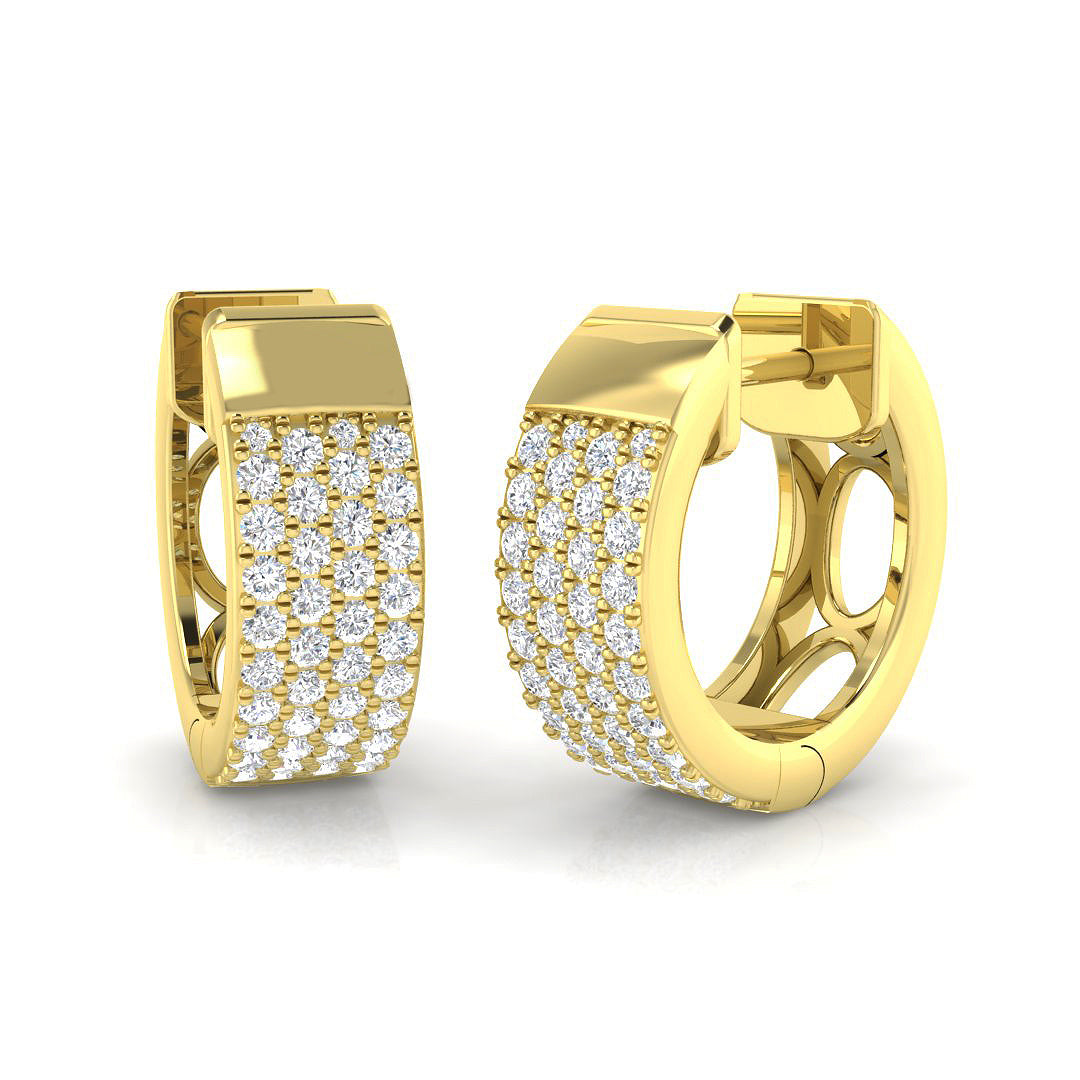 SE6617 — Earrings - 9k Yellow Gold