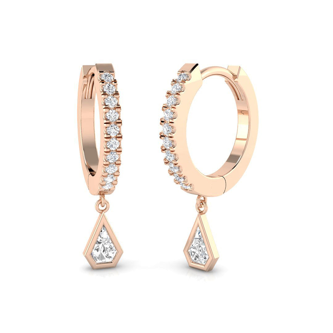 SE6618 — Earrings - 9k Rose Gold