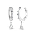 SE6618 — Earrings - 9k White Gold