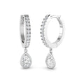 SE6619 — Earrings - 9k White Gold