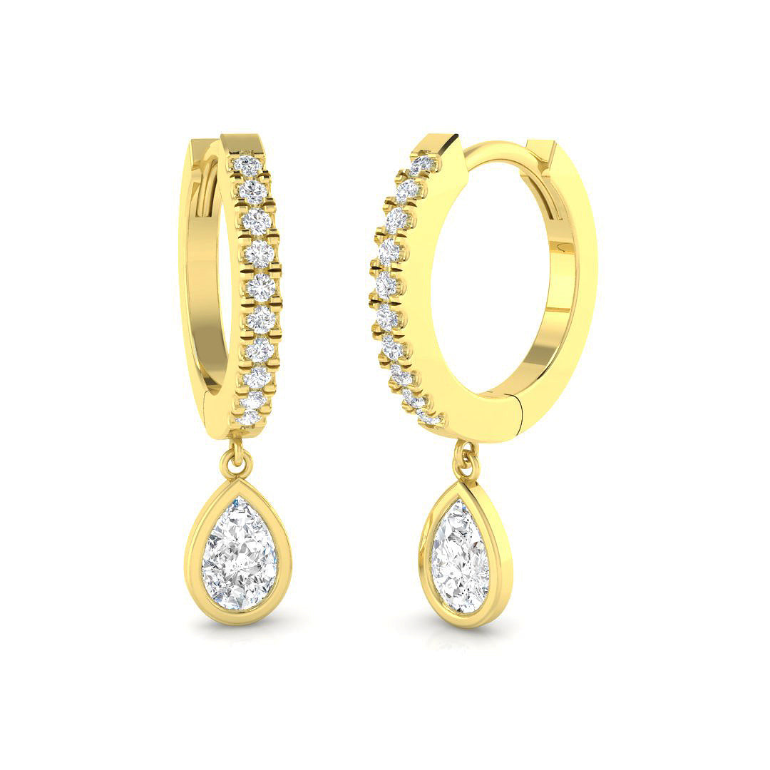 SE6619 — Earrings - 9k Yellow Gold