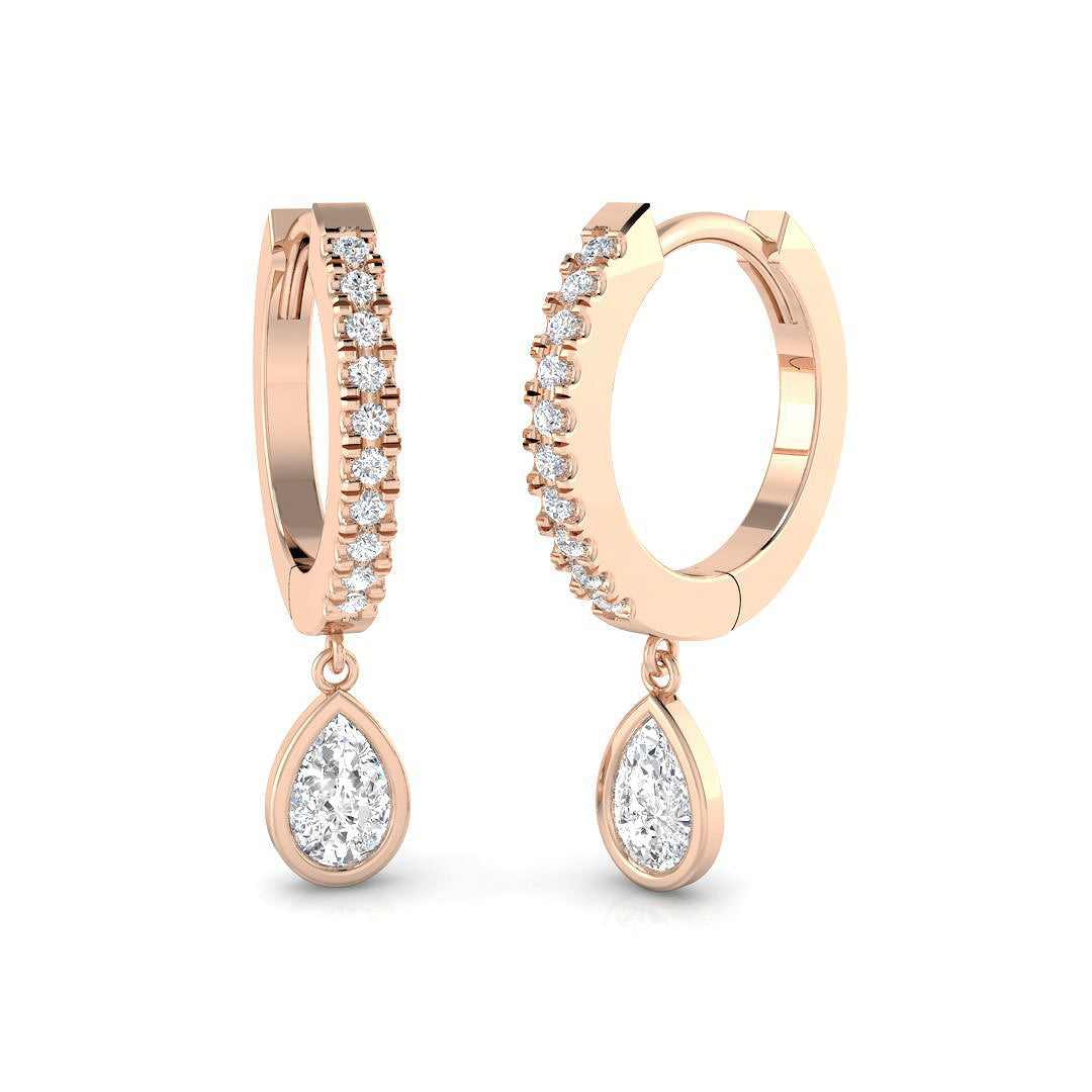 SE6620 — Earrings - 9k Rose Gold