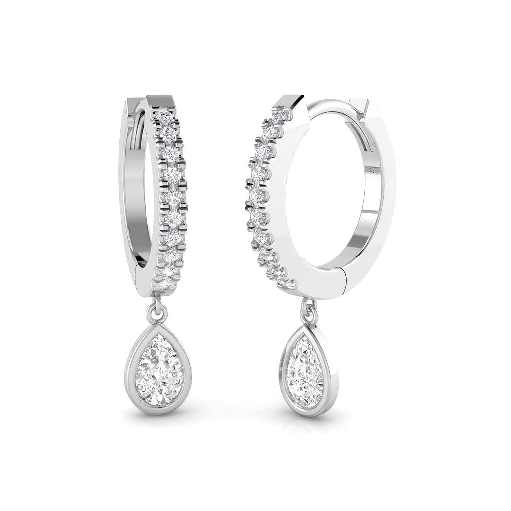 SE6620 — Earrings - 9k White Gold