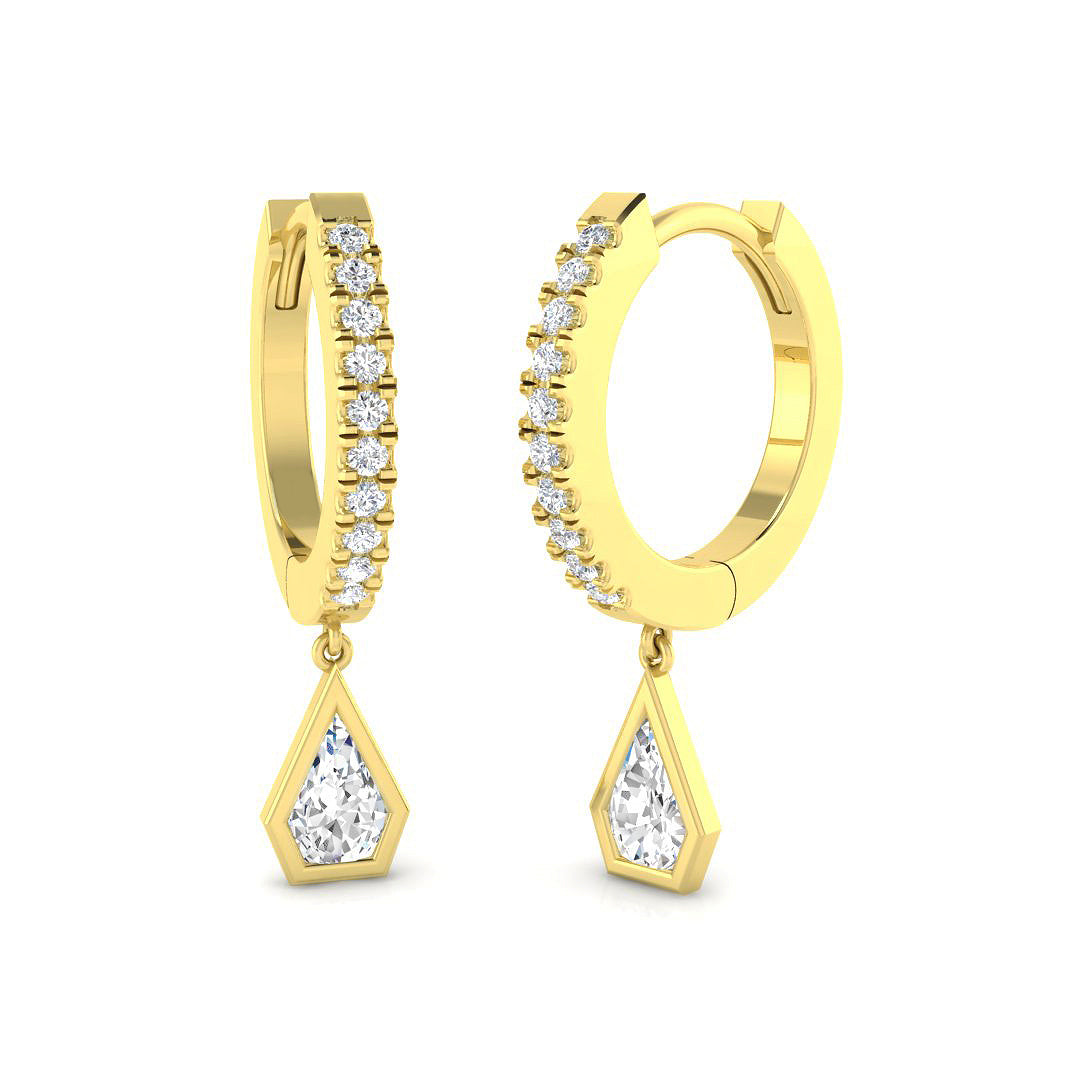SE6621 — Earrings - 9k Yellow Gold