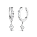 SE6622 — Earrings - 9k White Gold