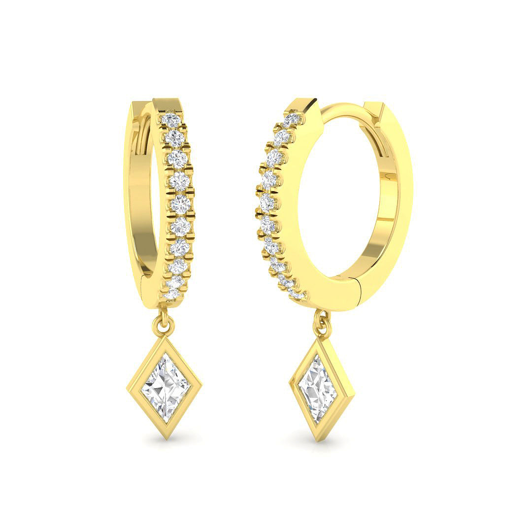 SE6622 — Earrings - 9k Yellow Gold