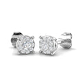 SE6630 — Earrings - 9k White Gold