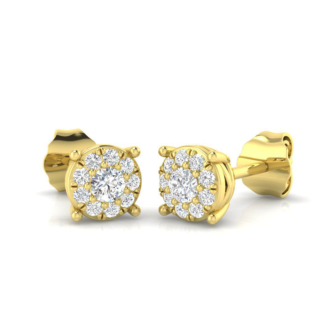 SE6630 — Earrings - 9k Yellow Gold