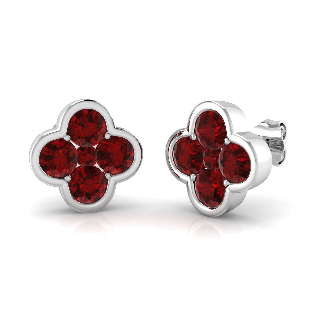 SE6631 — Earrings - 9k White Gold