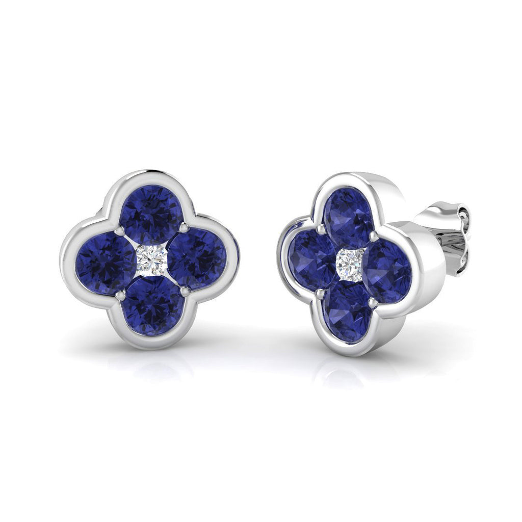 SE6631 — Earrings - 9k White Gold