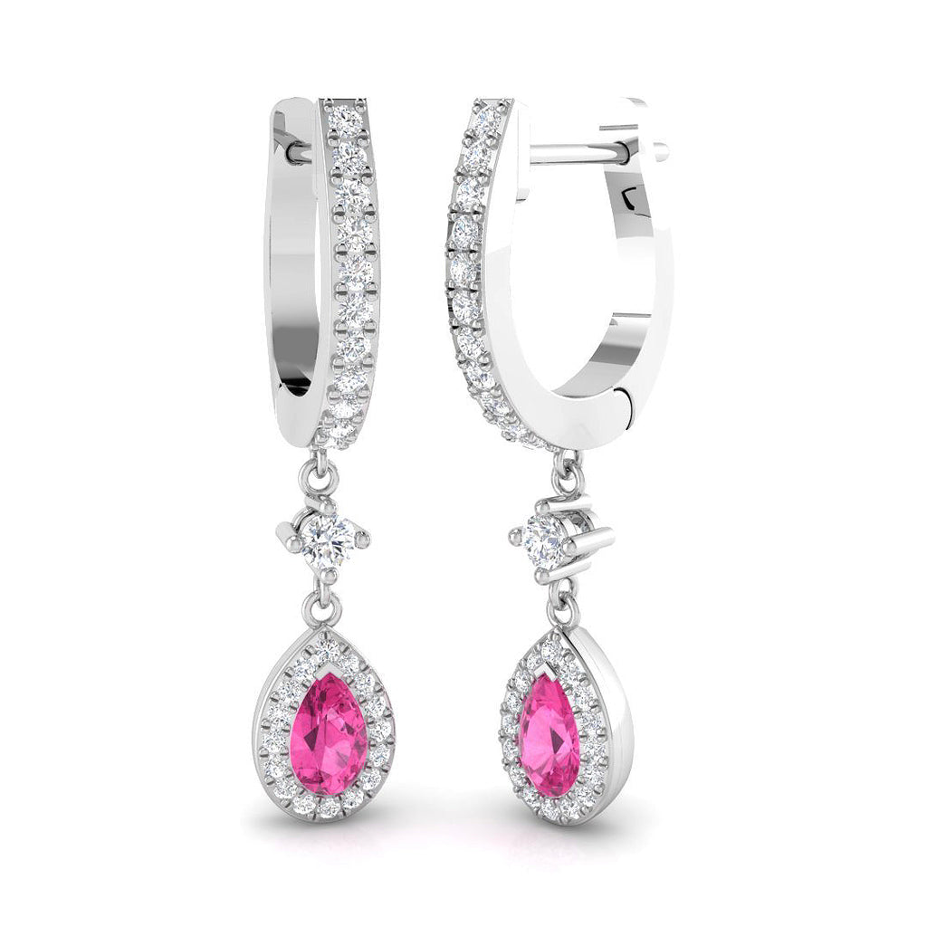 SE6632 — Earrings - 9k White Gold