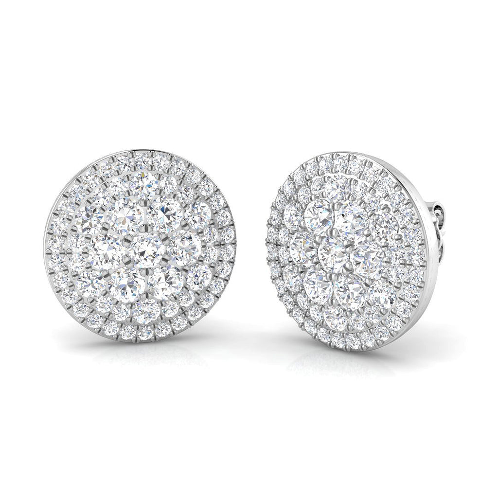 SE6634 — Earrings - 9k White Gold