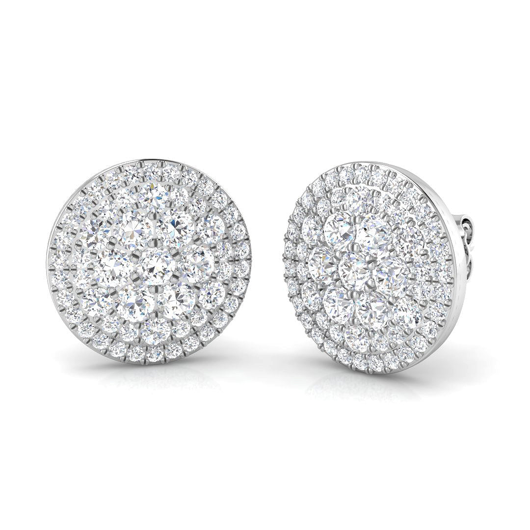 SE6634 — Earrings - 9k White Gold