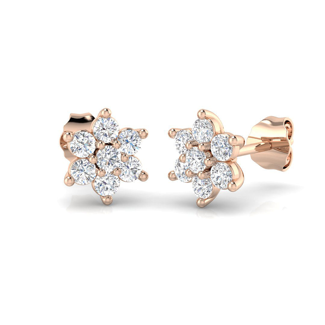 SE6638 — Earrings - 9k Rose Gold