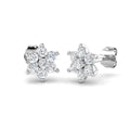 SE6638 — Earrings - 9k White Gold