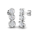 SE6648 — Earrings - 9k White Gold