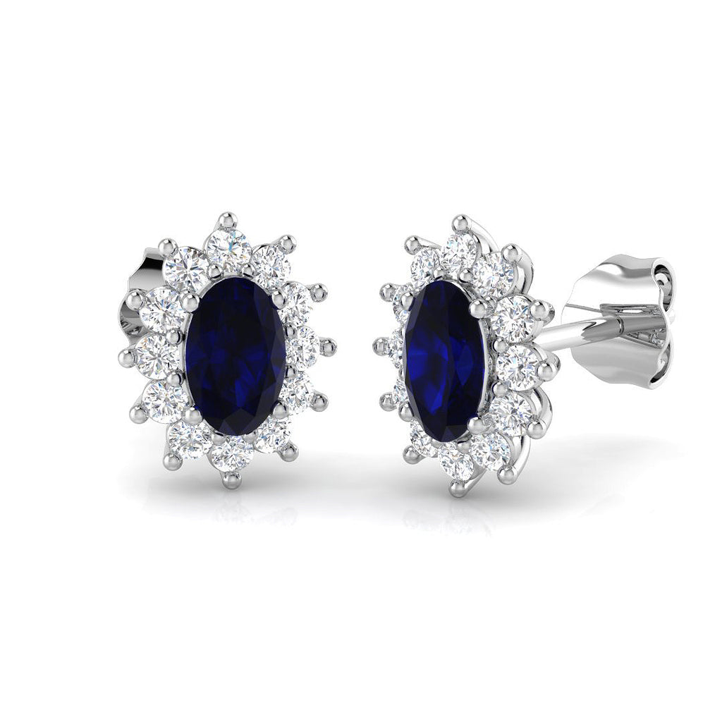 SE6651 — Earrings - 9k White Gold