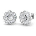 SE6653 — Earrings - 9k White Gold