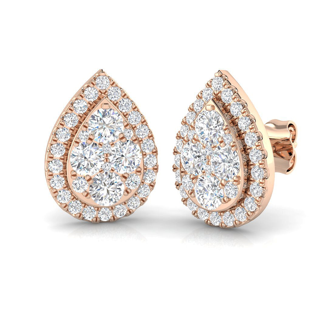 SE6654 — Earrings - 9k Rose Gold