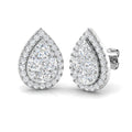 SE6654 — Earrings - 9k White Gold